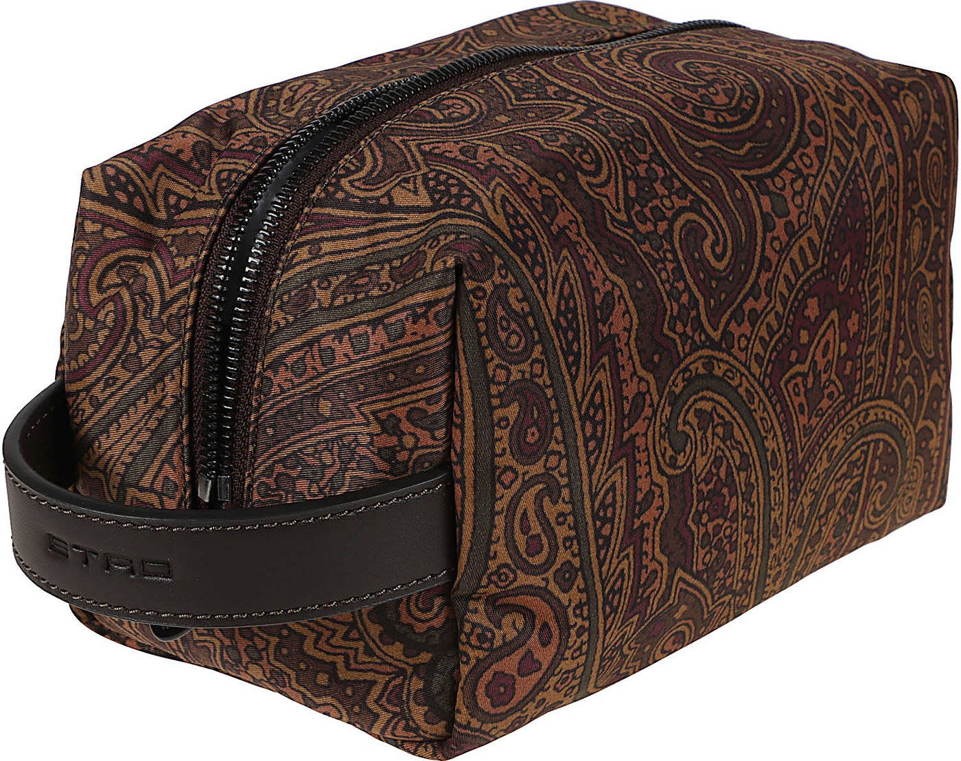 Small Pouch Print Arnica Brown