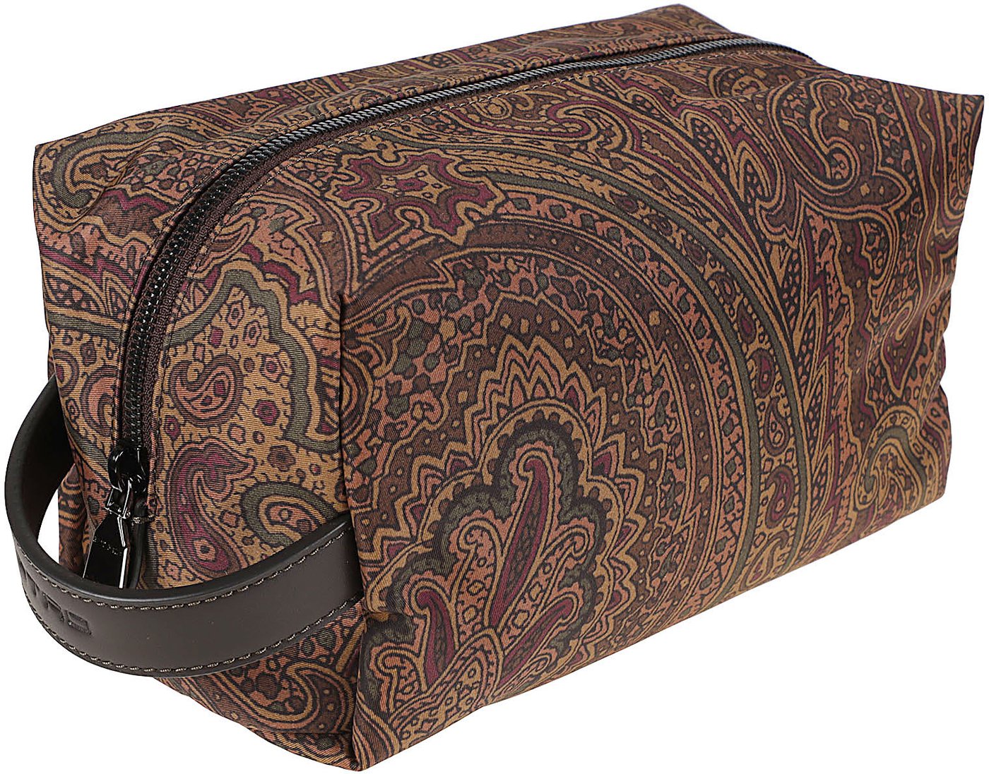 Medium Pouch Print Arnica Brown