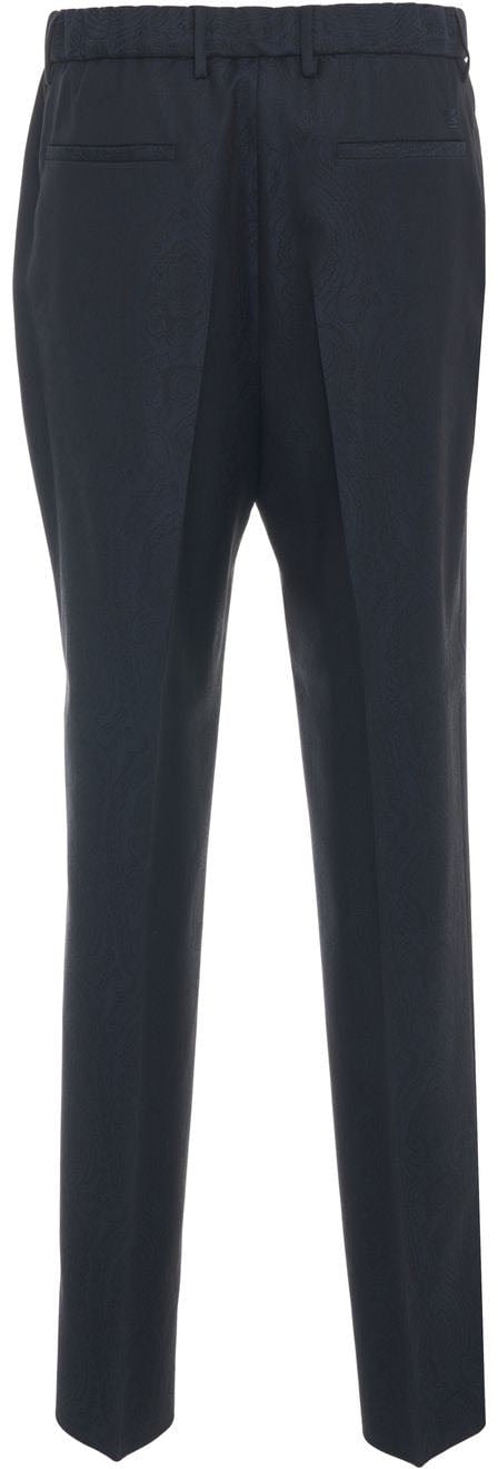 Chino wool trousers
