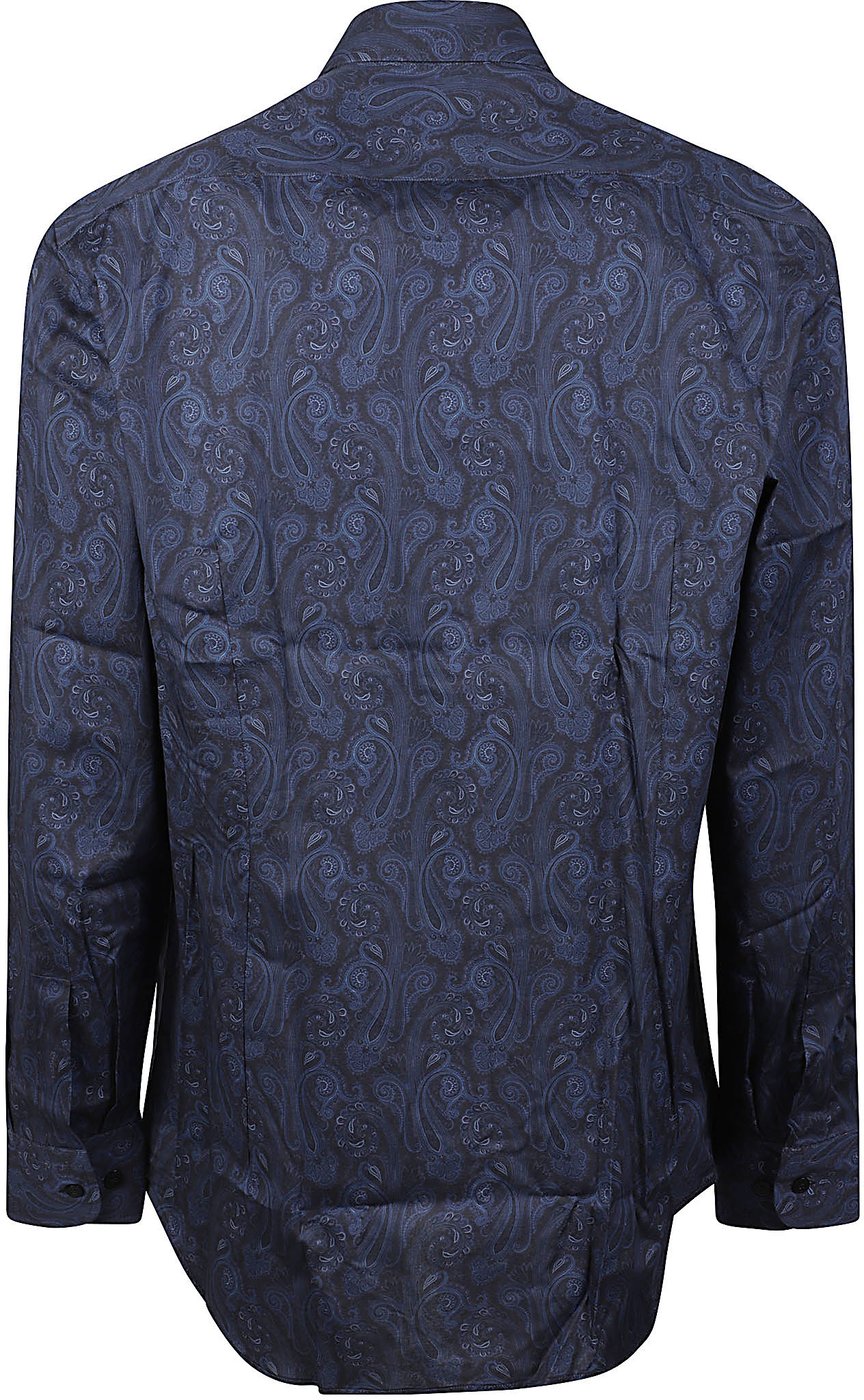 Long Sleeve Roma Shirt Blue