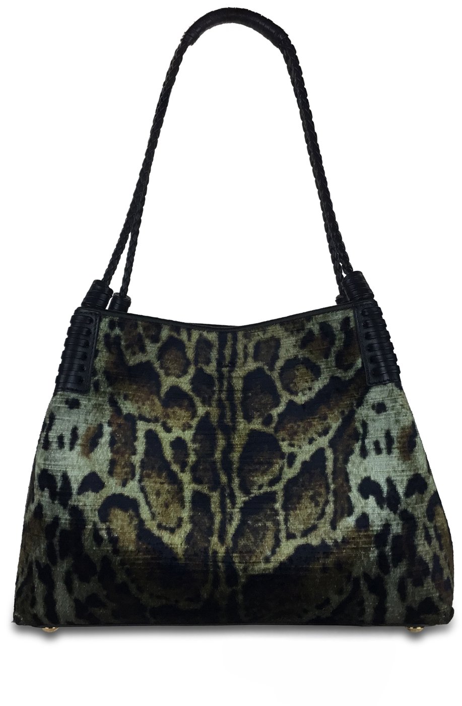 Libra Tote bag with leopard print