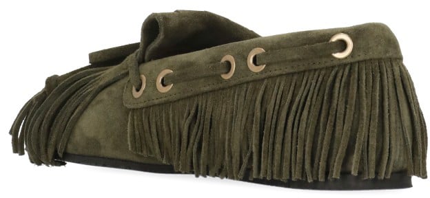 Flat Shoes Green