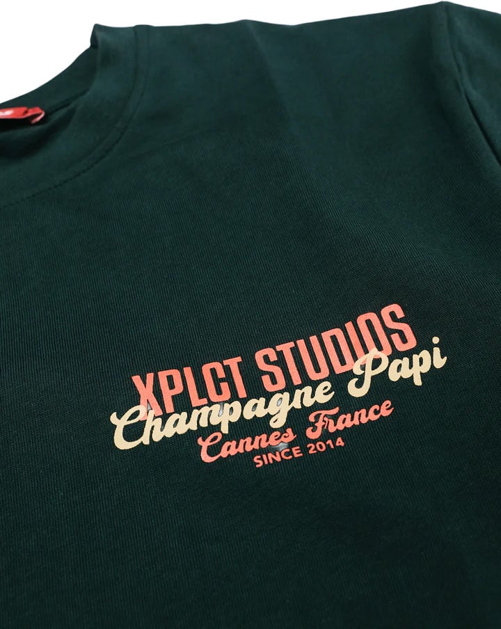 Xplct Champagne tee XPL-2603-03 green