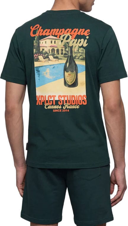 Xplct Champagne tee XPL-2603-03 green