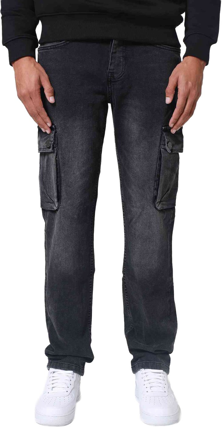 Xplct Cargo Jeans XPL-2409-14 Dark Grey