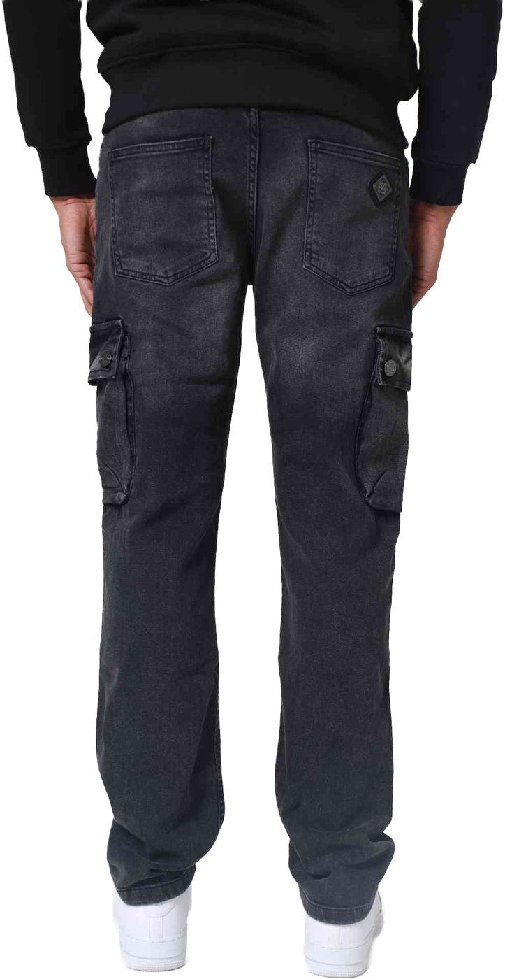Xplct Cargo Jeans XPL-2409-14 Dark Grey