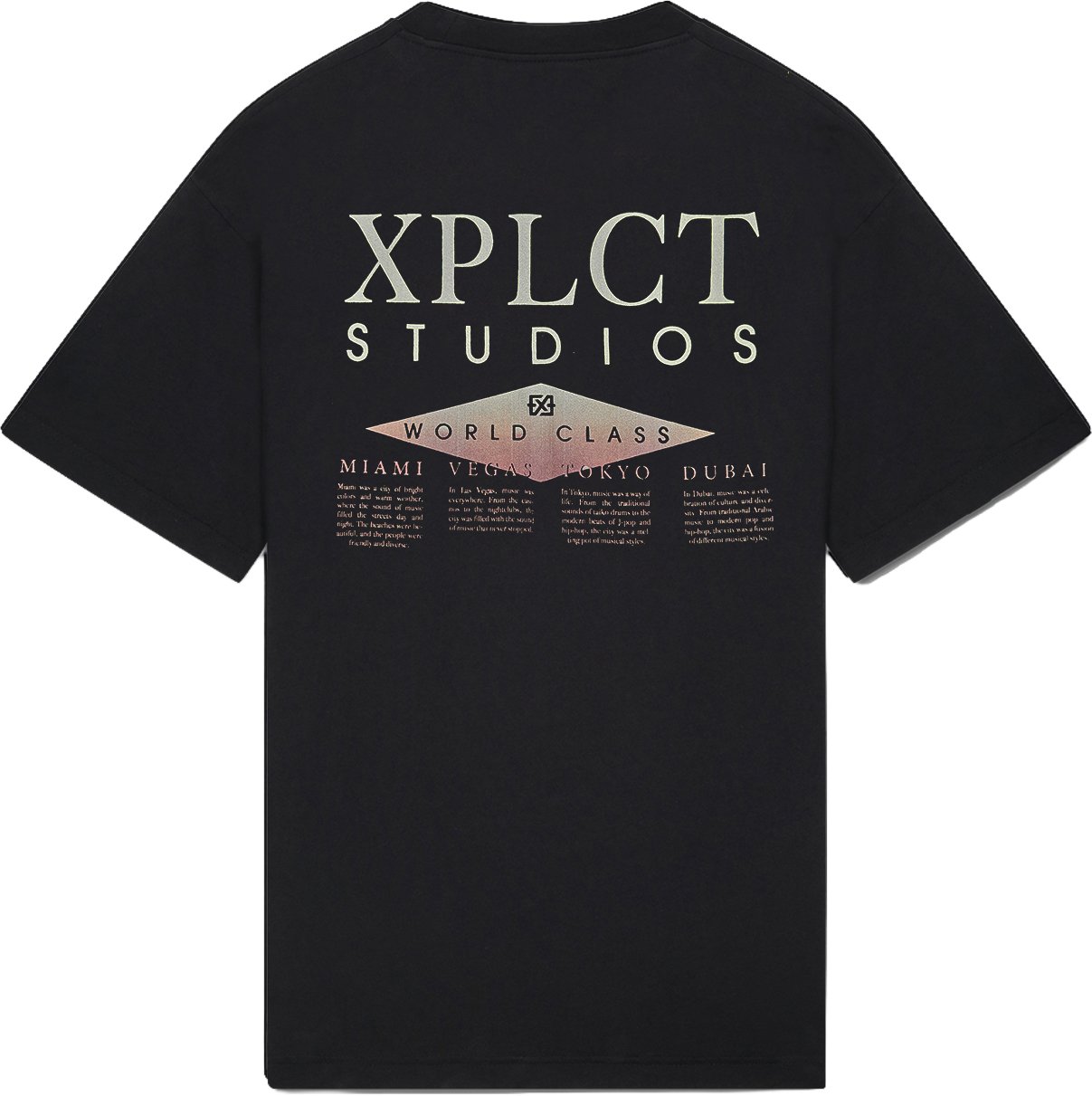 Xplct CD-R Tee XPL-2405-04  black