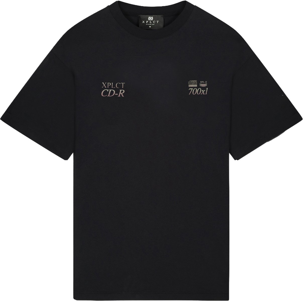 Xplct CD-R Tee XPL-2405-04  black