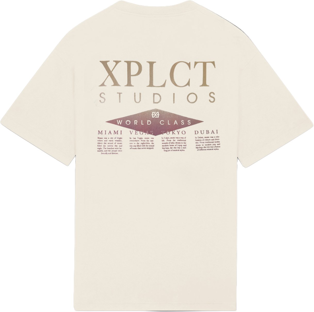Xplct CD-R Tee XPL-2405-04  Off White