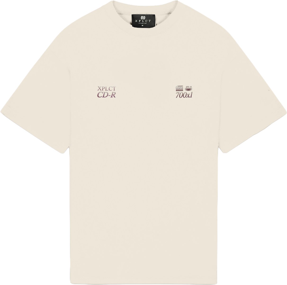 Xplct CD-R Tee XPL-2405-04  Off White