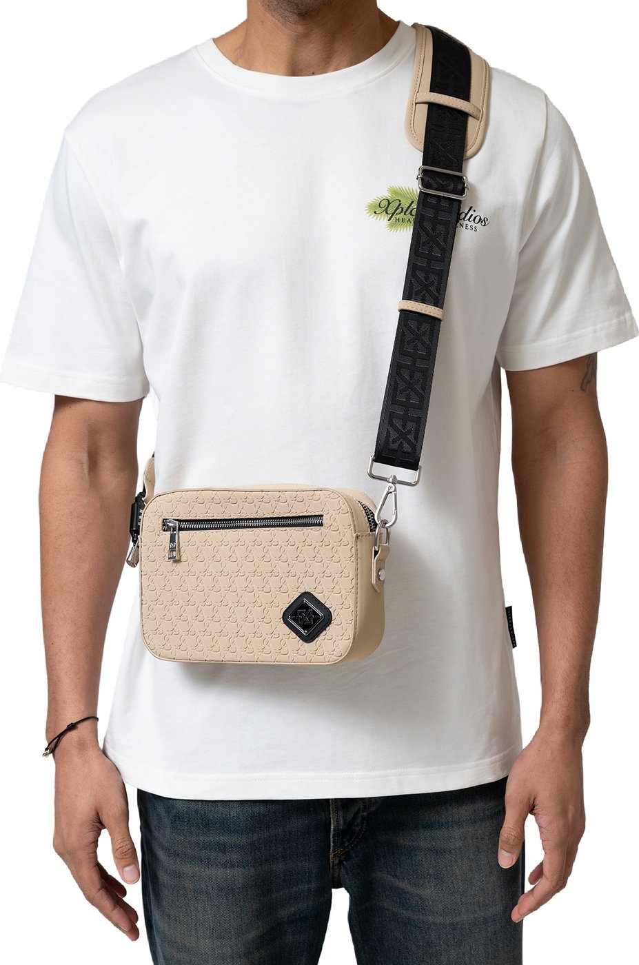 Xplct Ivory bag suede XPL-2603-17 Beige