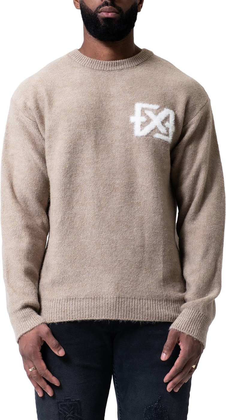 Xplct Trust Sweater XPL=2509-16 Beige