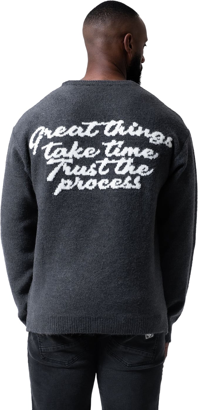 Xplct Trust Sweater XPL=2509-16 grey