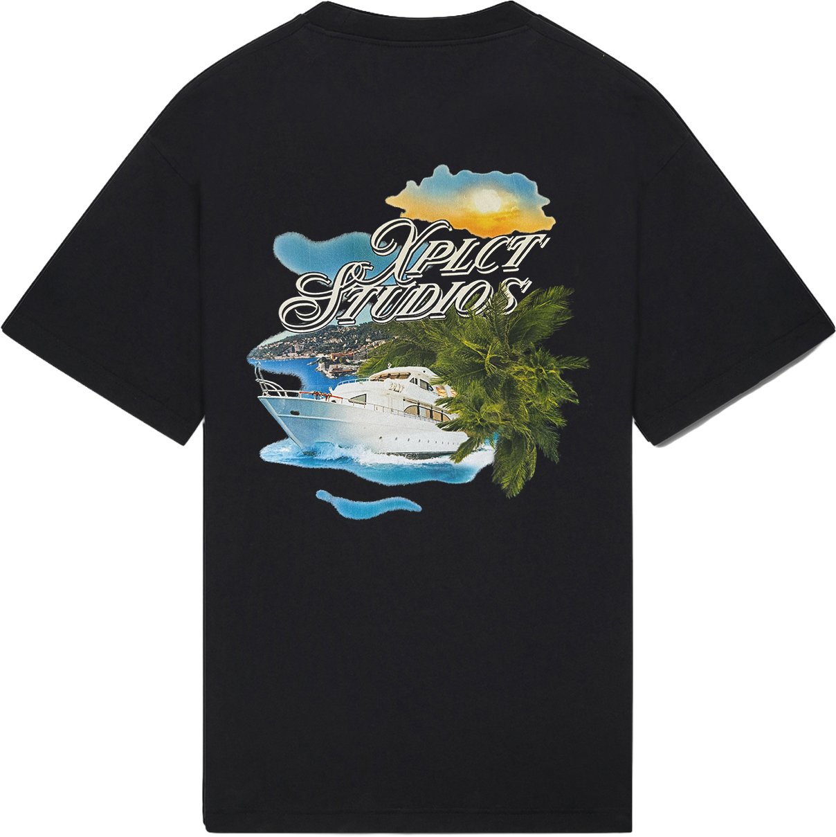 Xplct Yacht tee XPL-2405-17 black