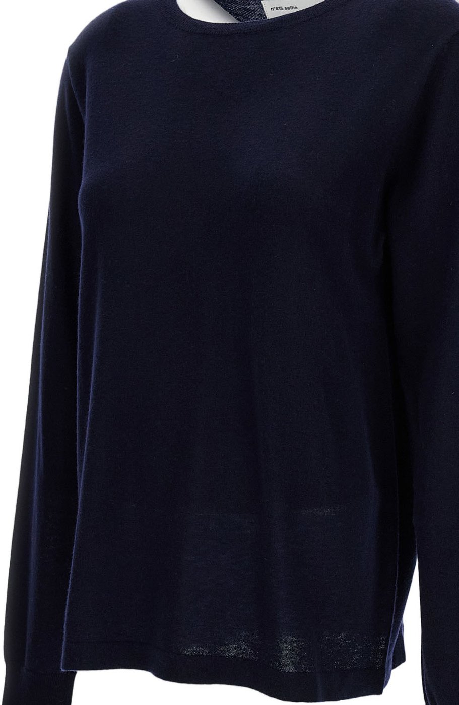 Blue Navy N.415 Selfie Sweater
