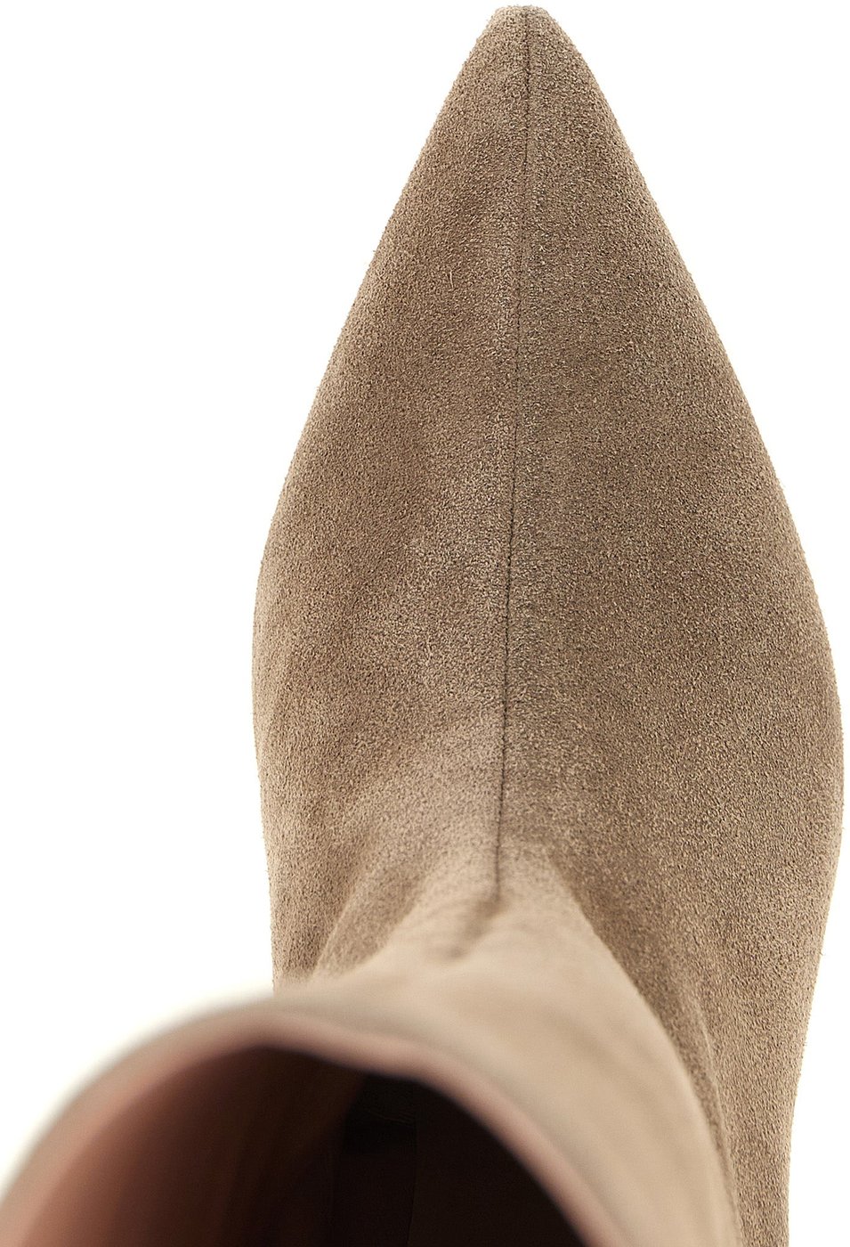Fabiana Filippi Beige Suede Leather Over The Knee