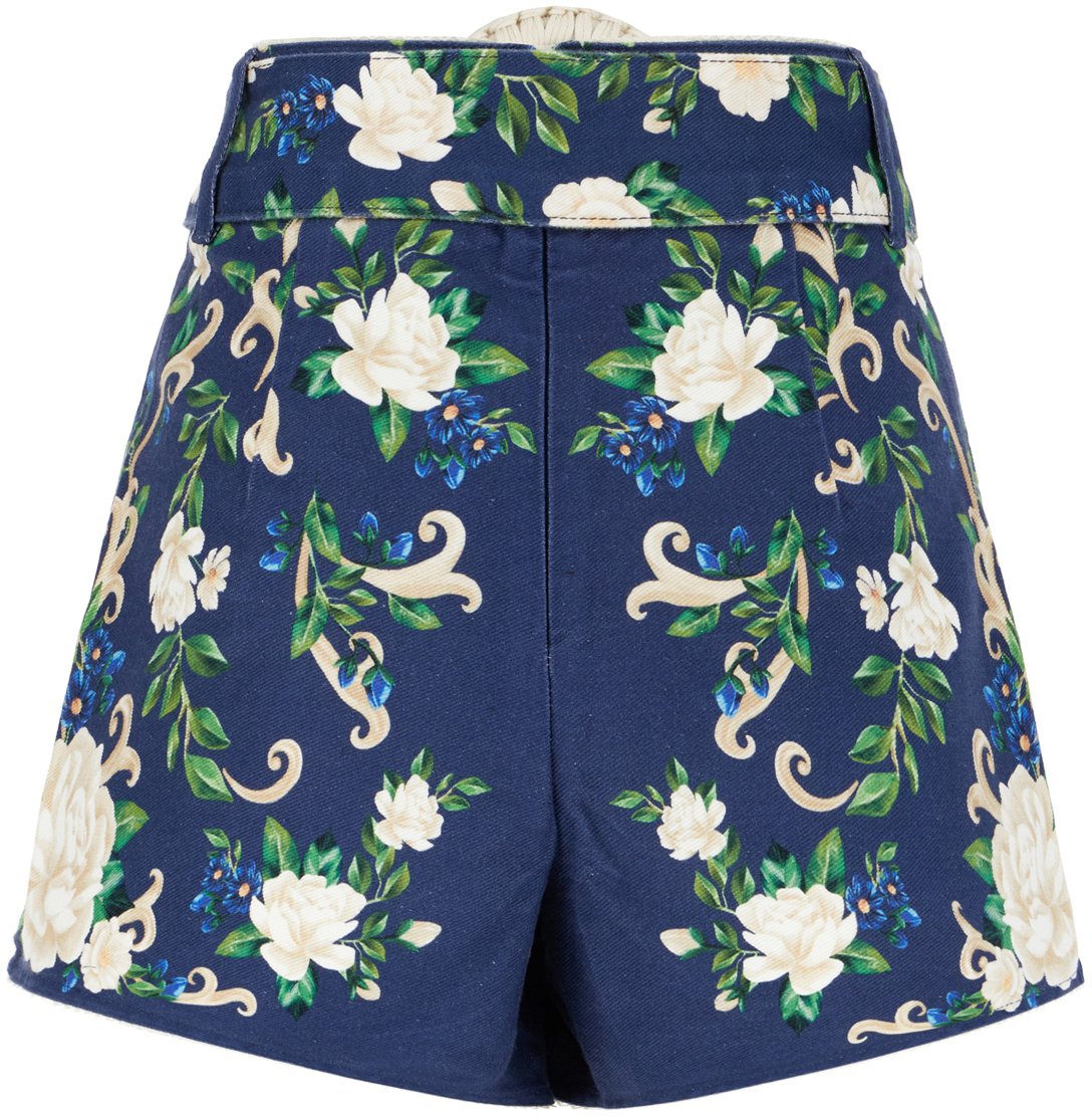 Farm Rio Printed cotton shorts
