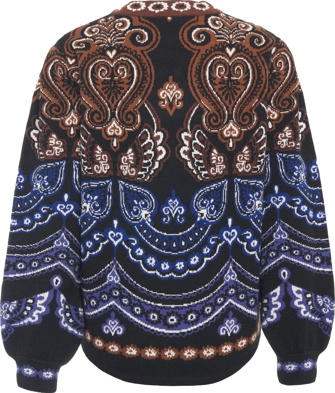 Sweater with embroidery
