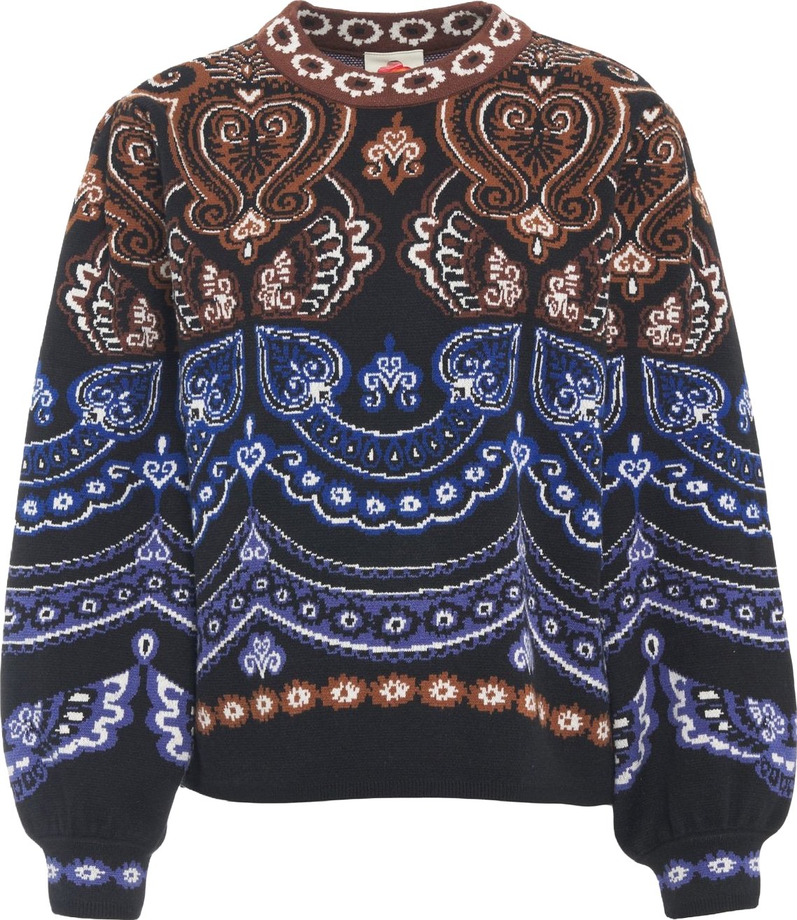 Sweater with embroidery