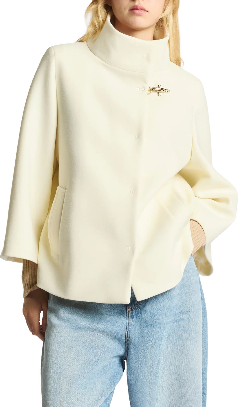 Jackets Bianco Lana