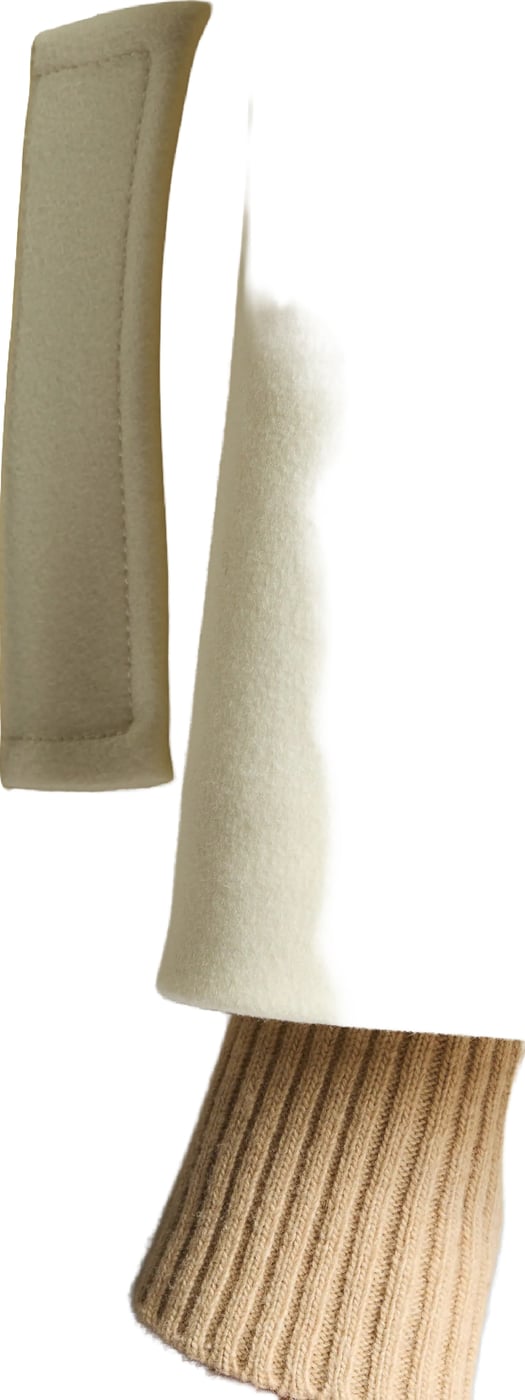 Jackets Bianco Lana