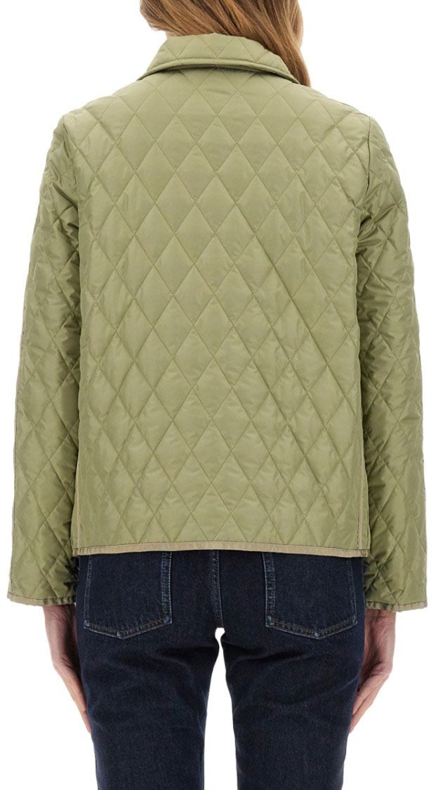 3-Hook Nylon Quilted Jacket