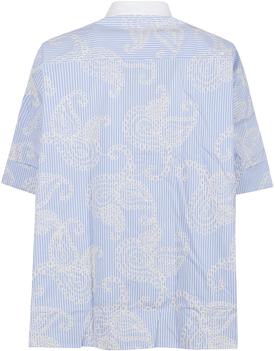 3/4 Sleeve Shirt Blue