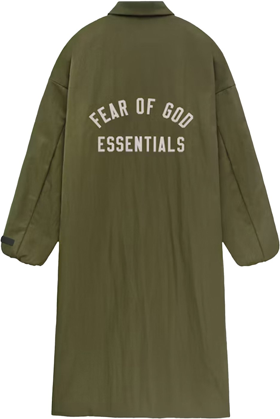 Fear of God Essentials Textured Nylon Field Trench 'Military'