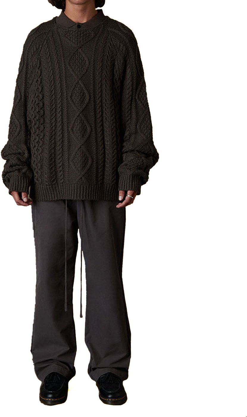 Essentials Cable Knit Sweater