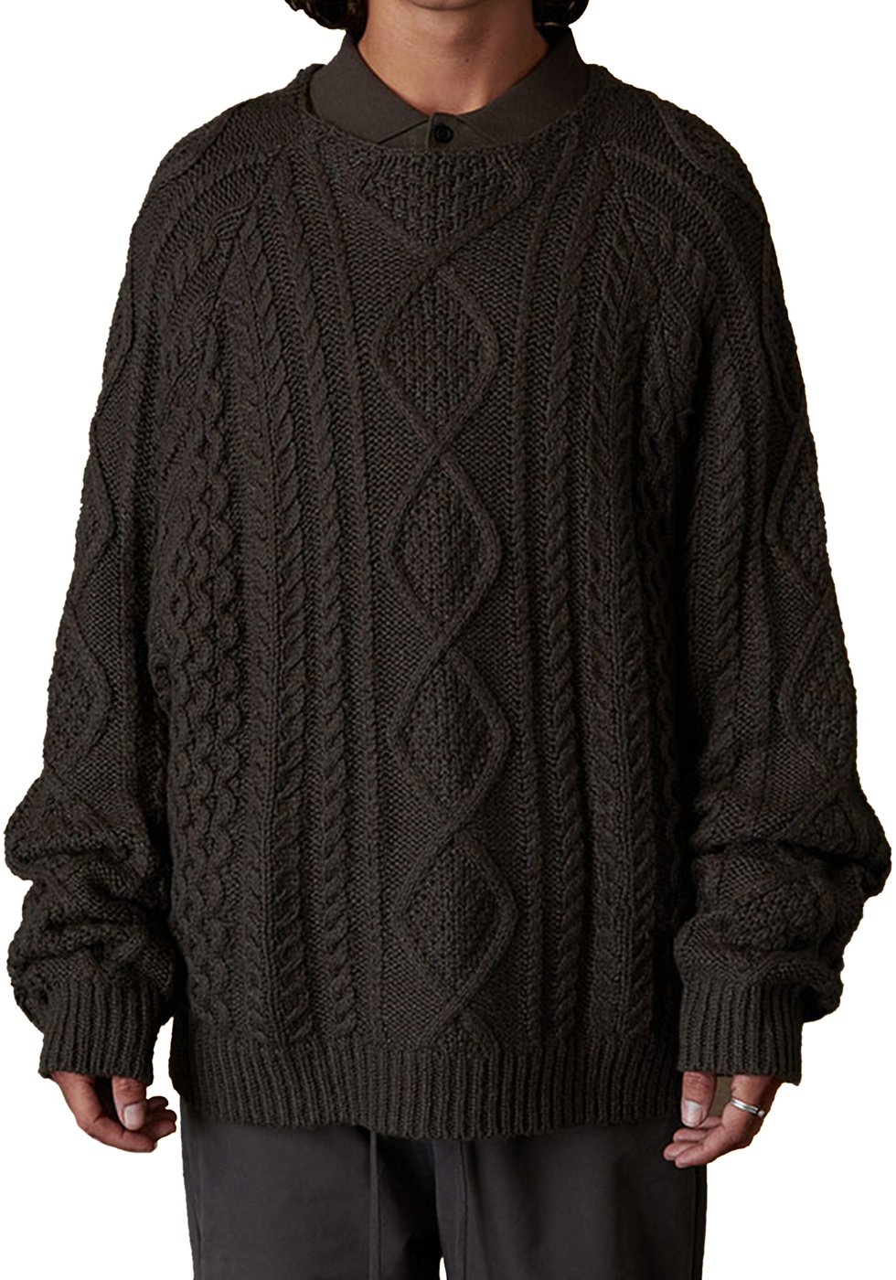 Essentials Cable Knit Sweater