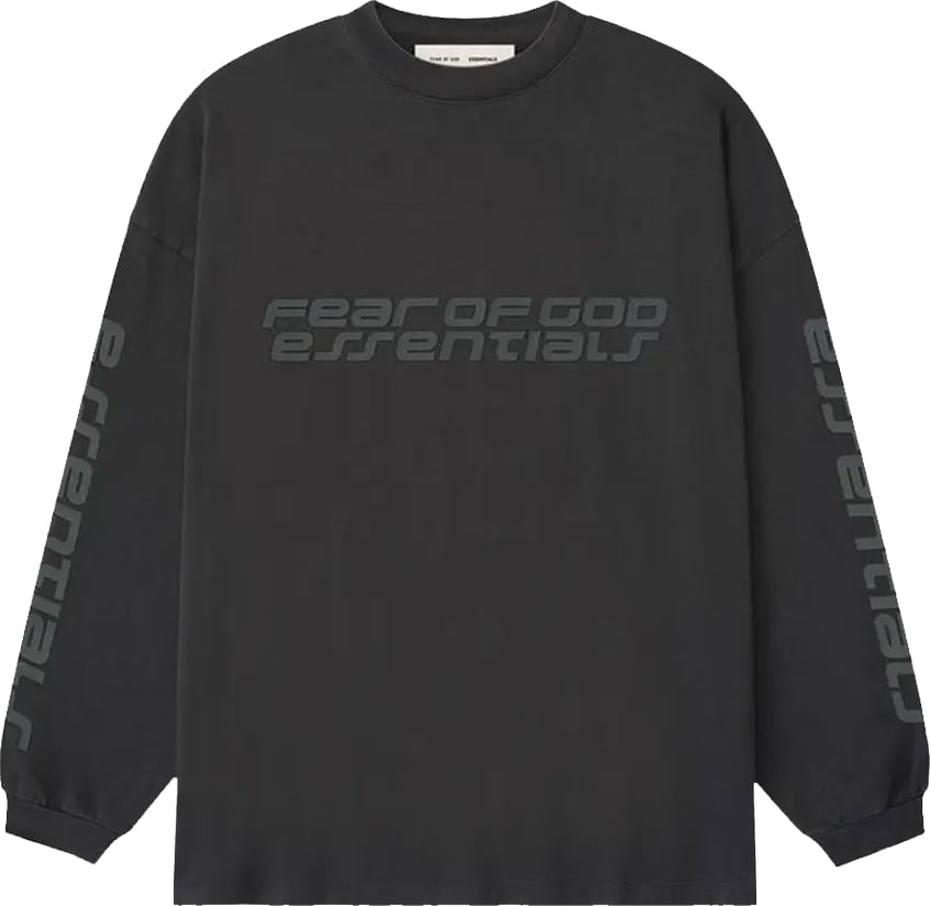Fear of God Essentials 90s Longsleeve 'Vintage Black'