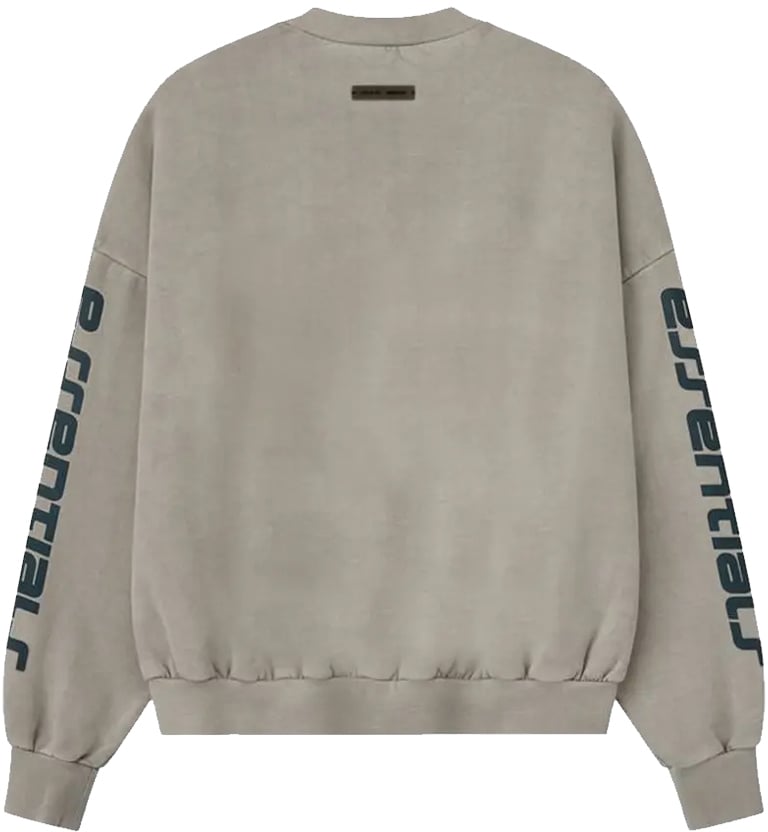 Fear of God Essentials Heavy Fleece Cropped Relaxed Sweatshirt 'Smoke Grey'