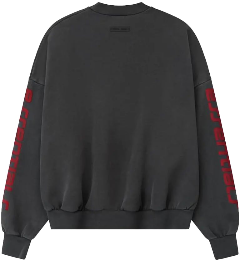 Fear of God Essentials Chicago Heavy Fleece Cropped Sweatshirt 'Iron Grey'