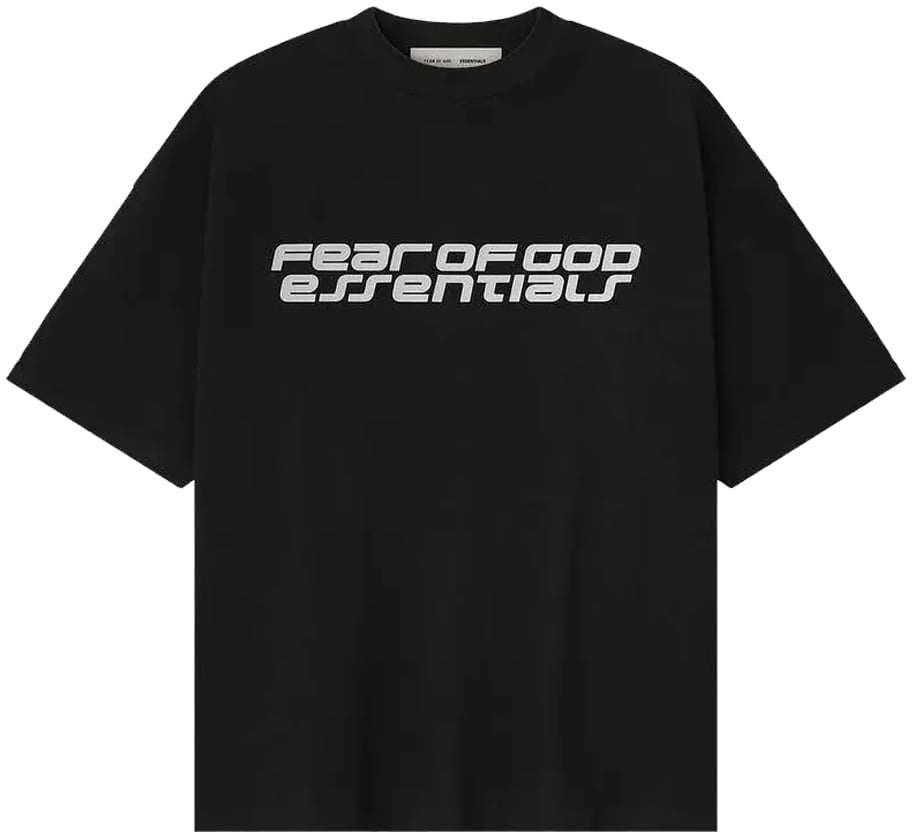 Fear of God Essentials Ponte 90s Short Sleeve Tee 'Vintage Black'