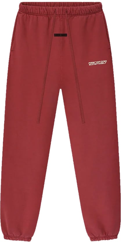 Fear of God Essentials Heavy Fleece Classic Sweatpant 'Crimson'
