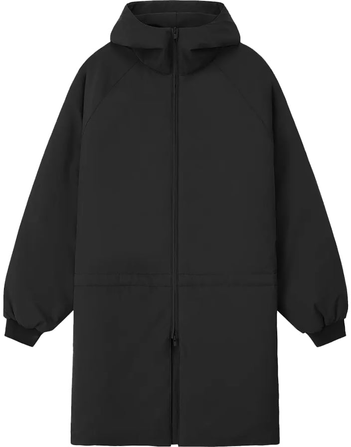 Fear of God Essentials Nylon Hooded Parka 'Vintage Black'