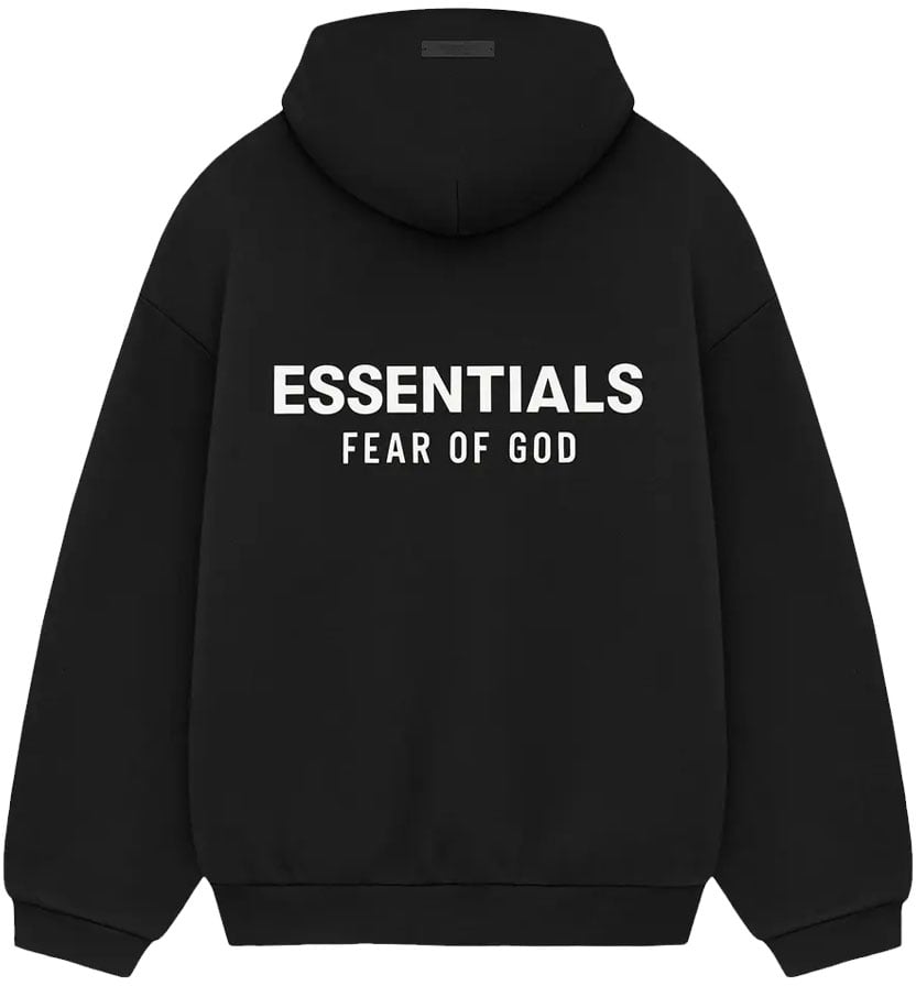 Fear of God Essentials Fleece Hoodie II 'Black'