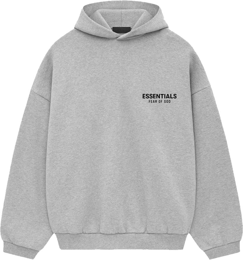 Fear of God Essentials Fleece Hoodie II 'Light Heather Grey'