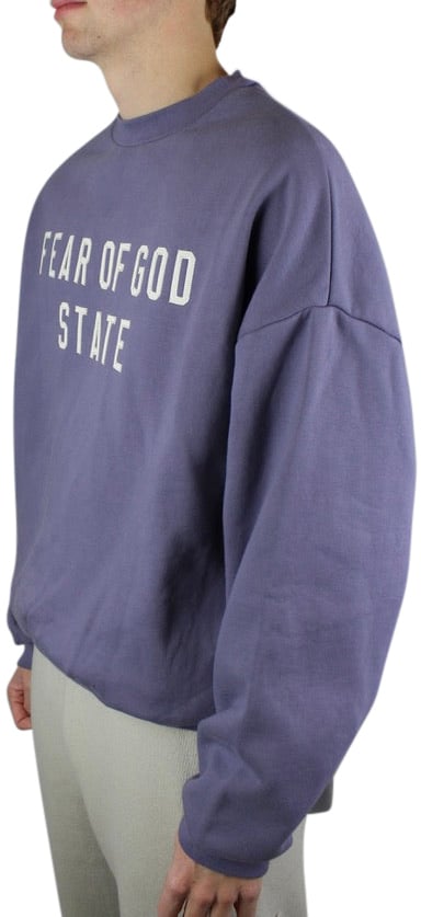 Fear of God Essentials Heavy Fleece Crewneck 'Lavender'