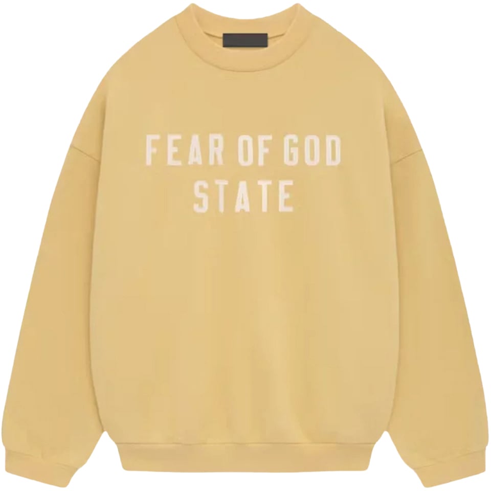 Fear of God Essentials Heavy Fleece Crewneck 'Amber'