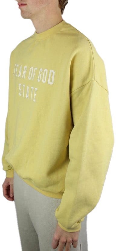 Fear of God Essentials Heavy Fleece Crewneck 'Amber'