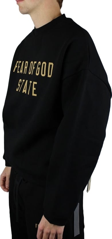 Fear of God Essentials Heavy Fleece Crewneck 'Zwart'