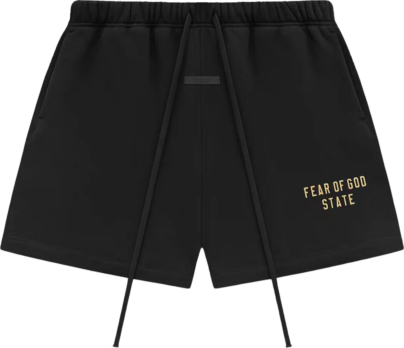 Fear of God Essentials Fleece Soccer Short 'Zwart'