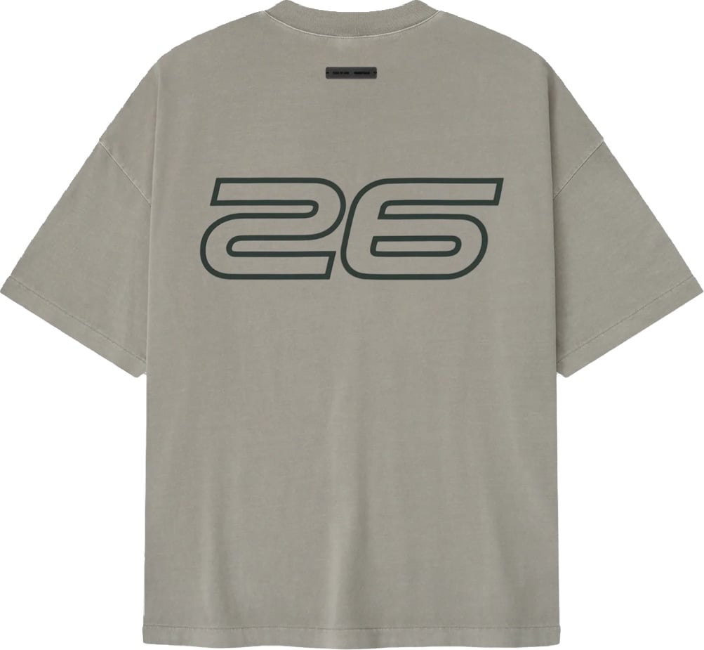 Fear of God Essentials 90s Tee in Smoke Grey