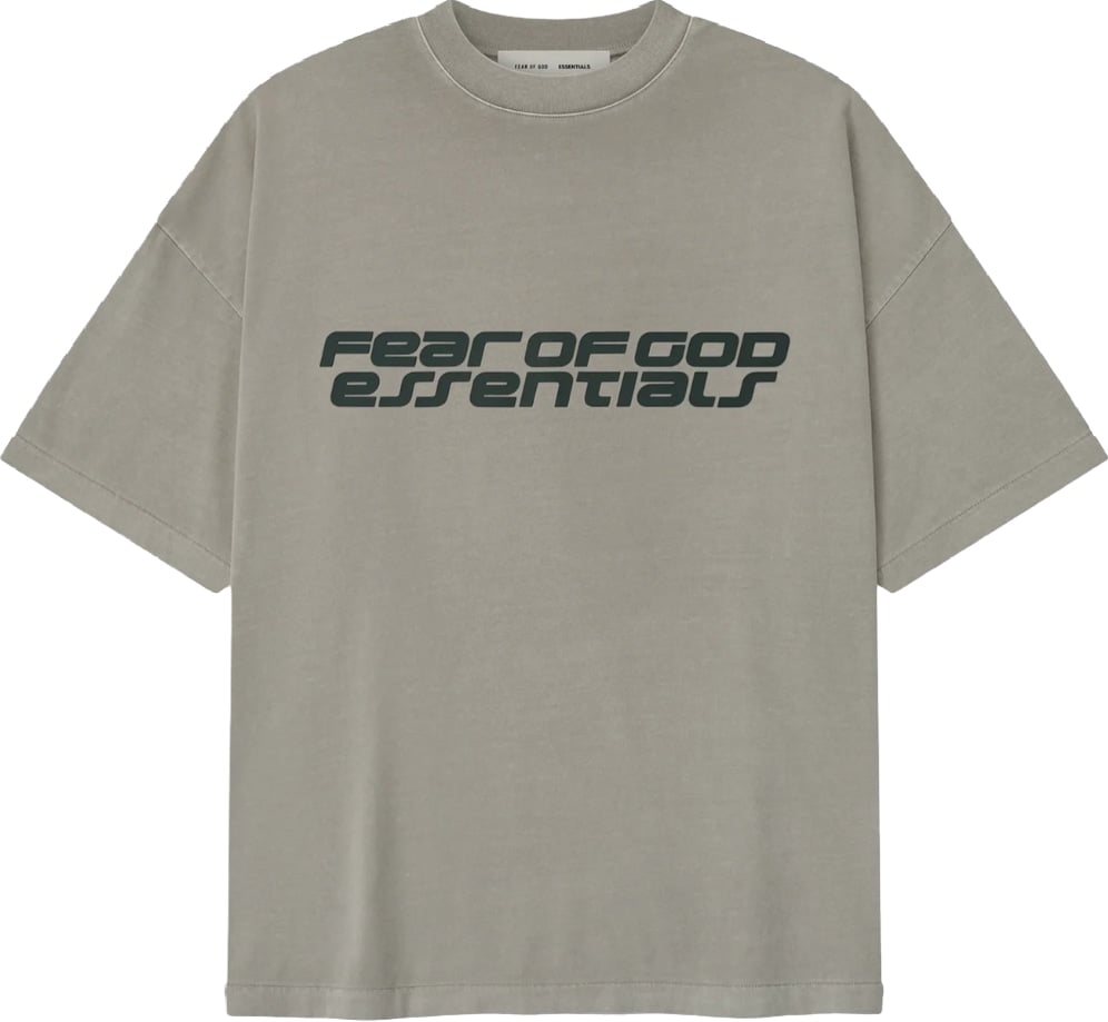 Fear of God Essentials 90s Tee in Smoke Grey