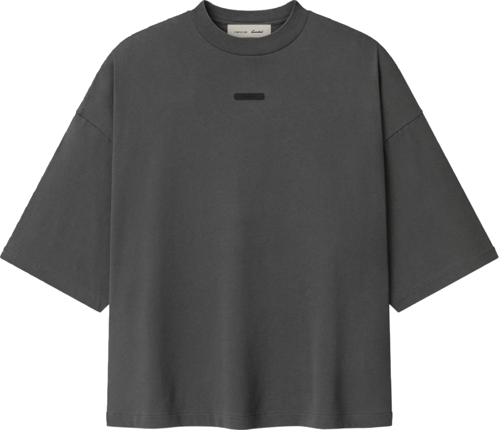 Fear of God Essentials Merch Tee Boxy Fit Grey