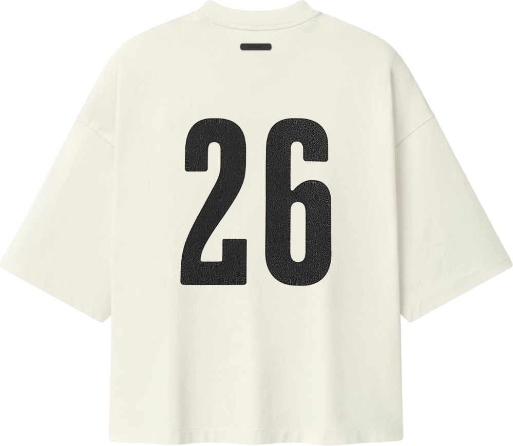 Fear of God Essentials Merch Tee Boxy Fit Ivory