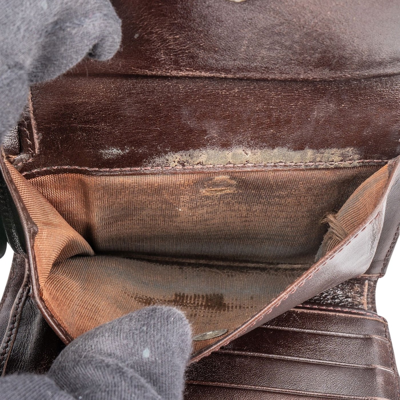 Fendi FF Monogram Baguette Buckle Wallet