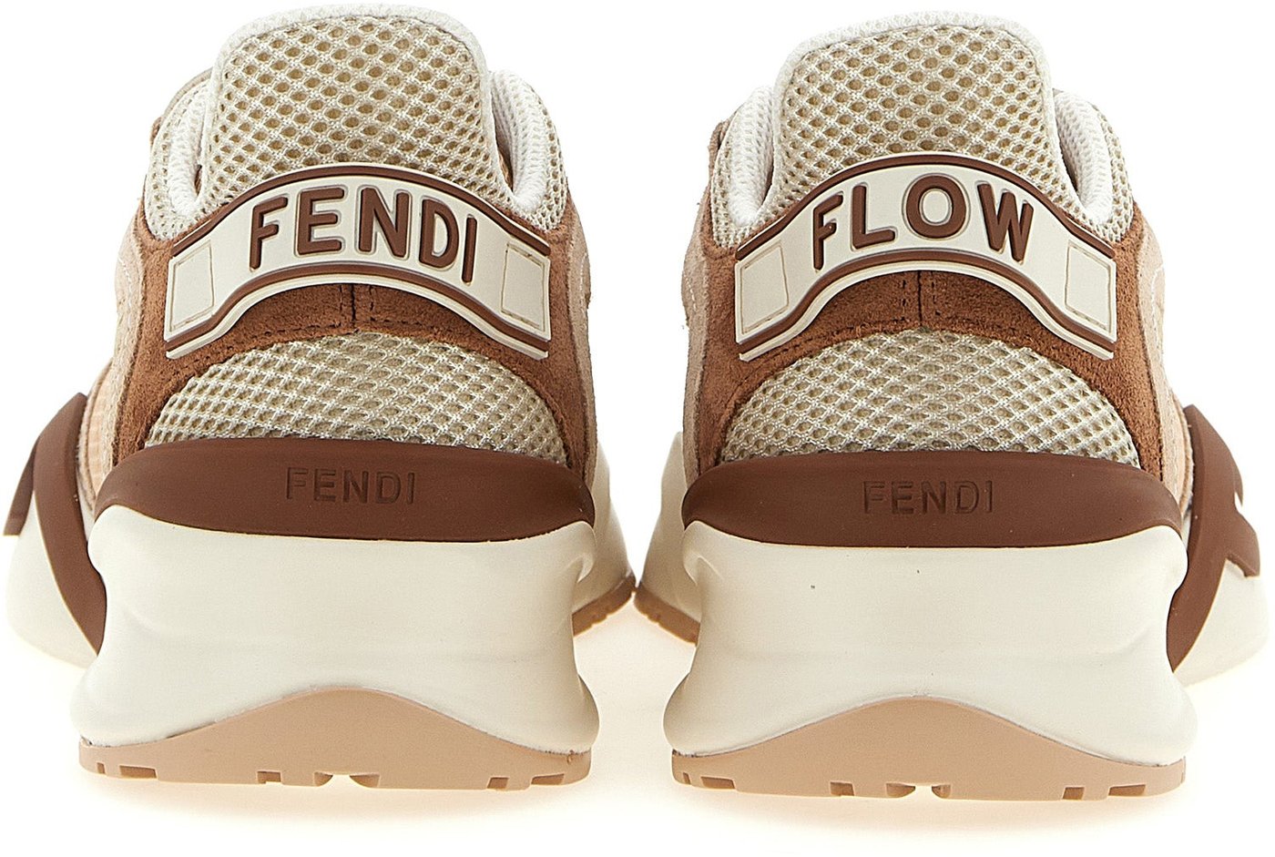 Fendi Multicolor Polyamide Athletic Sneakers