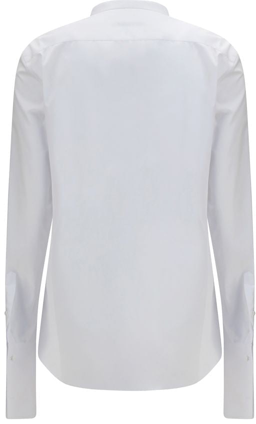 Fendi White Cotton Dress Shirt